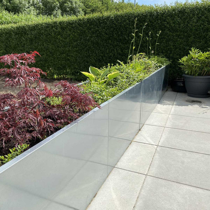 Højbed modulopbygget i 1 mm  galvaniseret stål, uden bund
