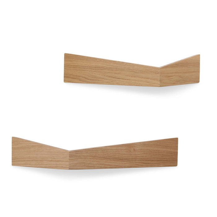 Wand-Nachttisch: 2 Stk. - BESIDE - weiß mit weißer Schublade