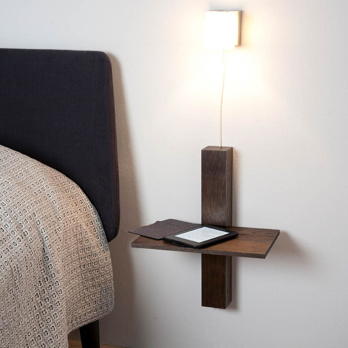 Wall-mounted bedside table: 1 pc. KATTEGAT