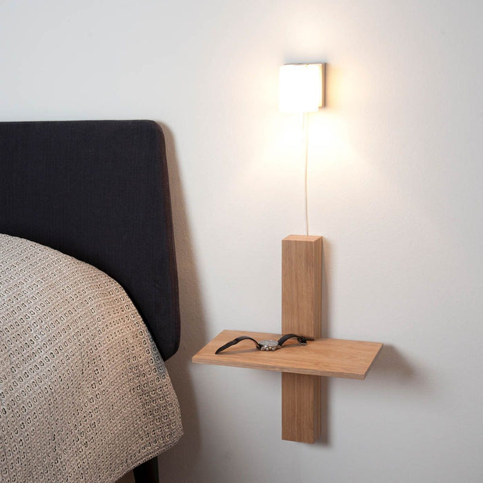 Wall-mounted bedside table: 1 pc. KATTEGAT