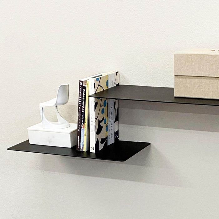 Sort metalhylde - EDGE - flere størrelser (LAGERSALG)