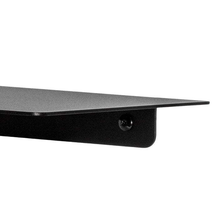 Sort metalhylde - EDGE - flere størrelser (LAGERSALG)